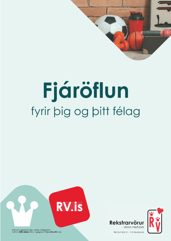 Fjáröflun RV cover