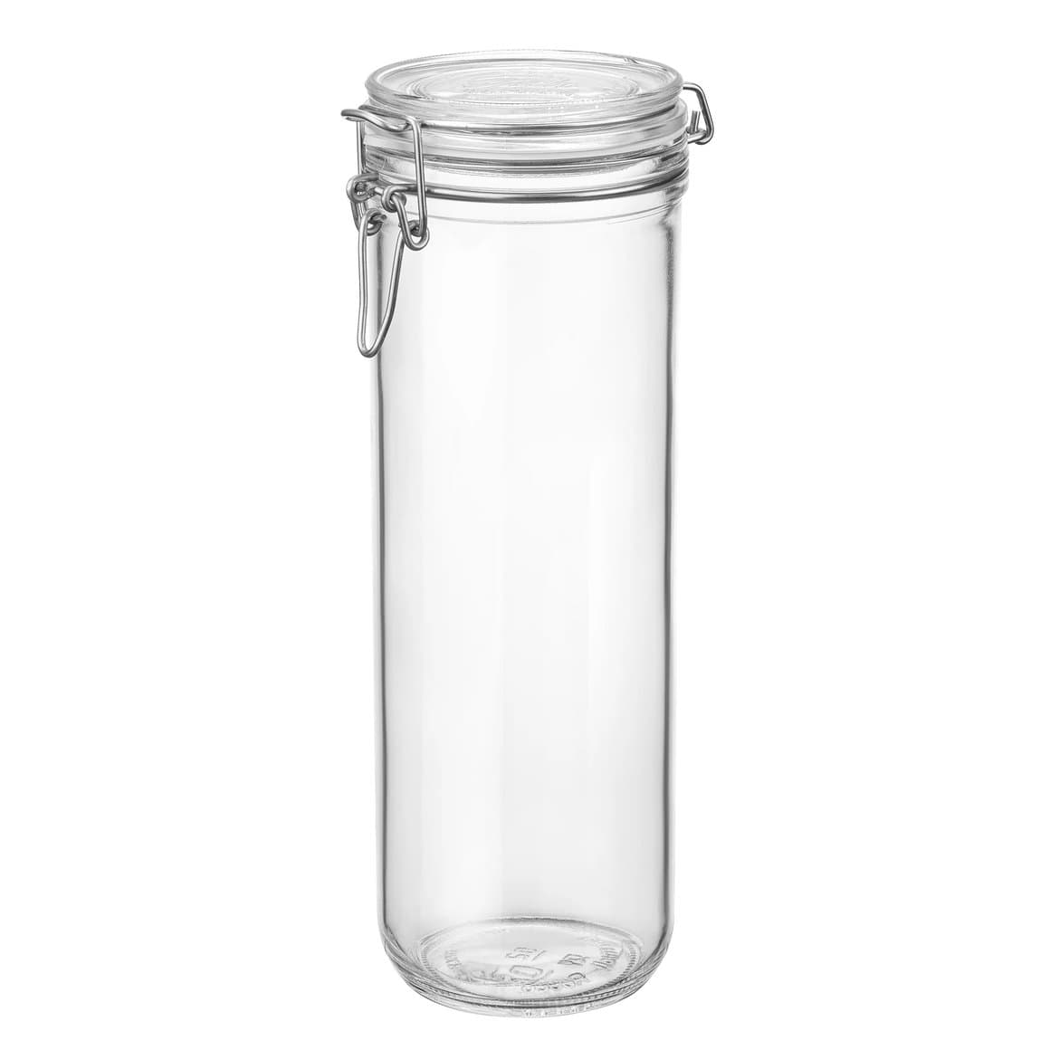 Fido krukka með spennuloki glær spaghetti 1,35ltr 2