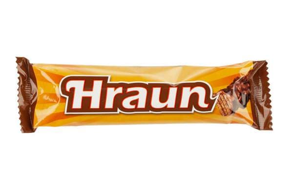 Hraun innpakkað súkkulaði 30gr, 24stk