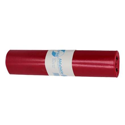 Deiss poki rauður Ecofine 70x110cm 120ltr 25my LD 25stk