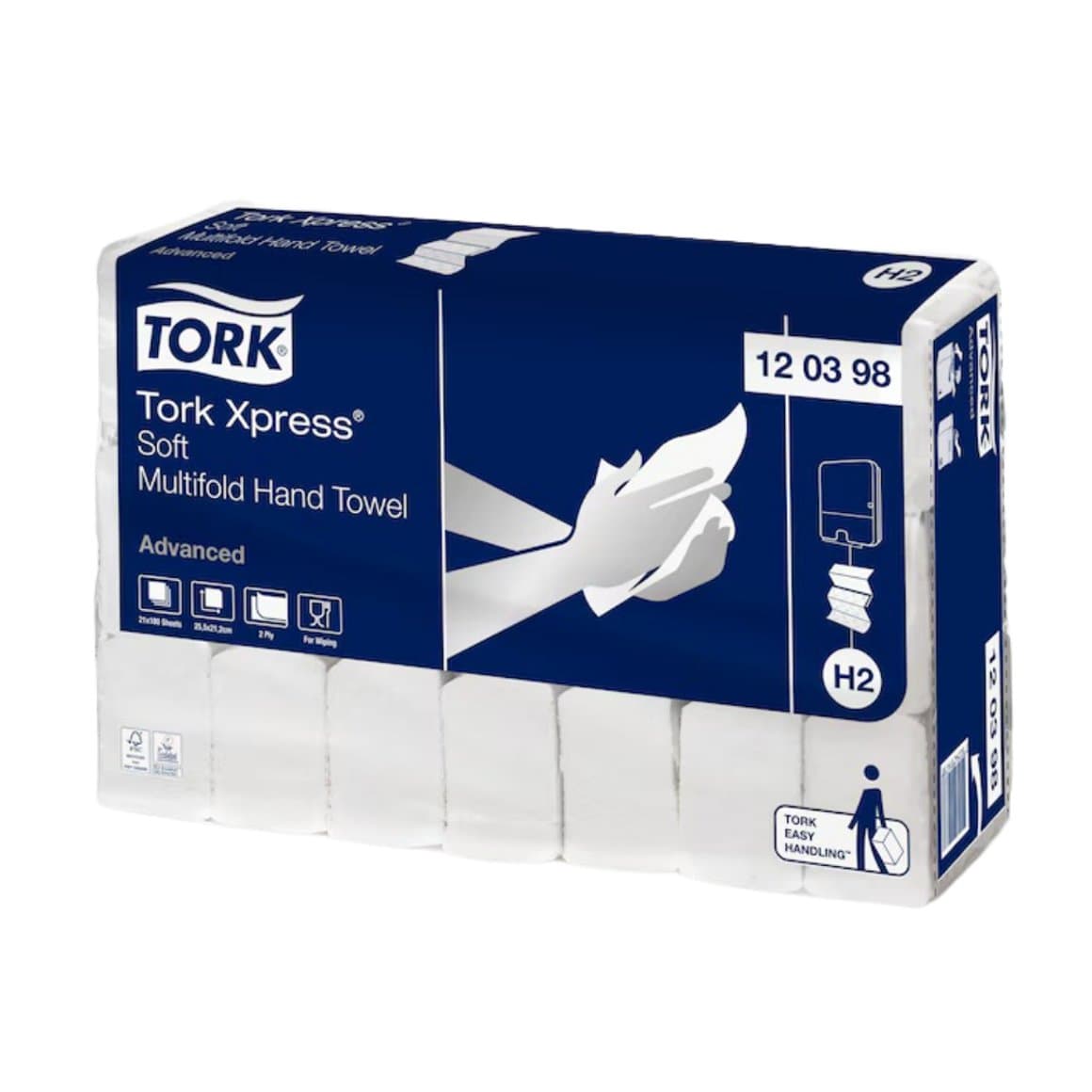 Tork Xpress® Soft Multifold 2l 3780stk E H2 1