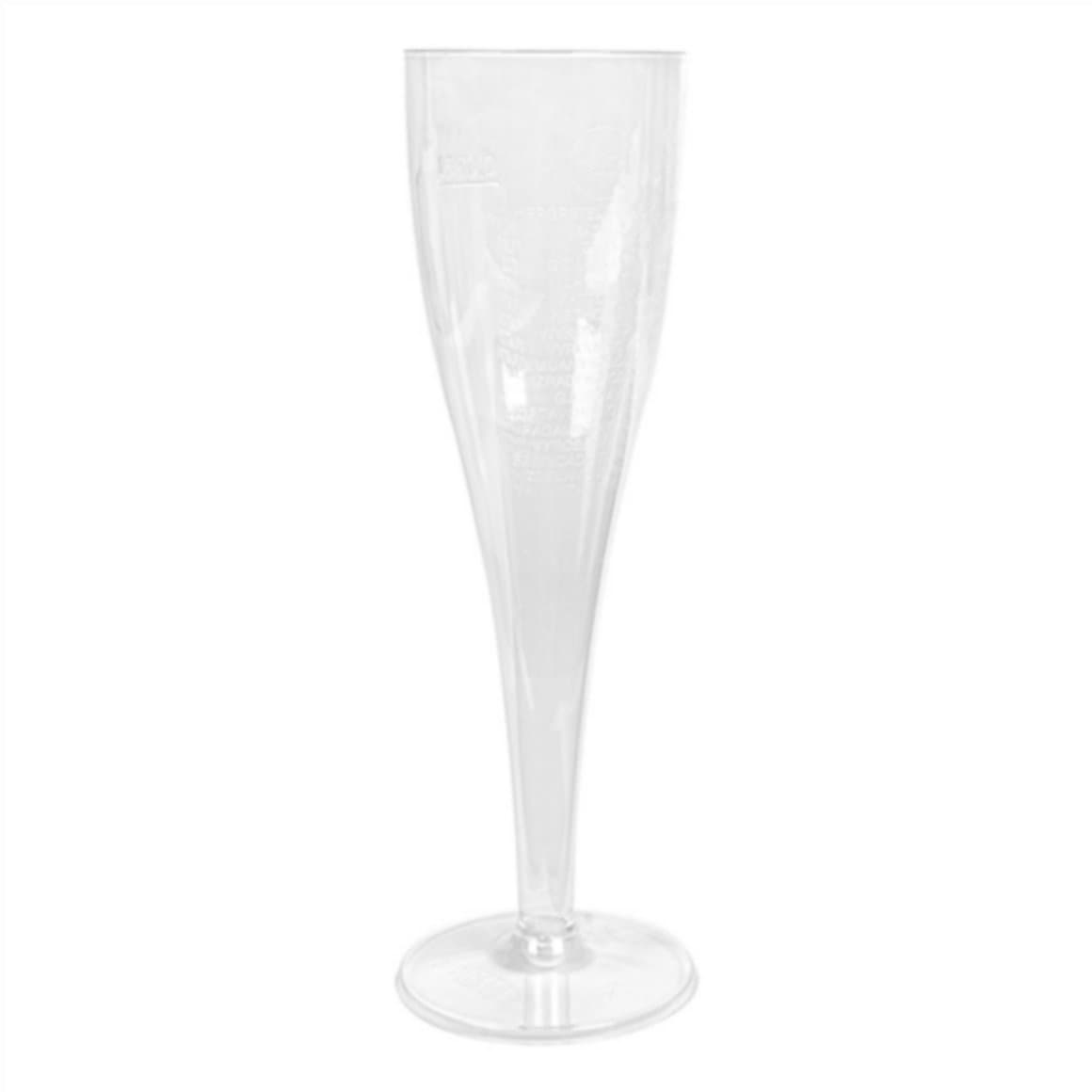 Plastglös 12,5cl kampavín, 10stk 2