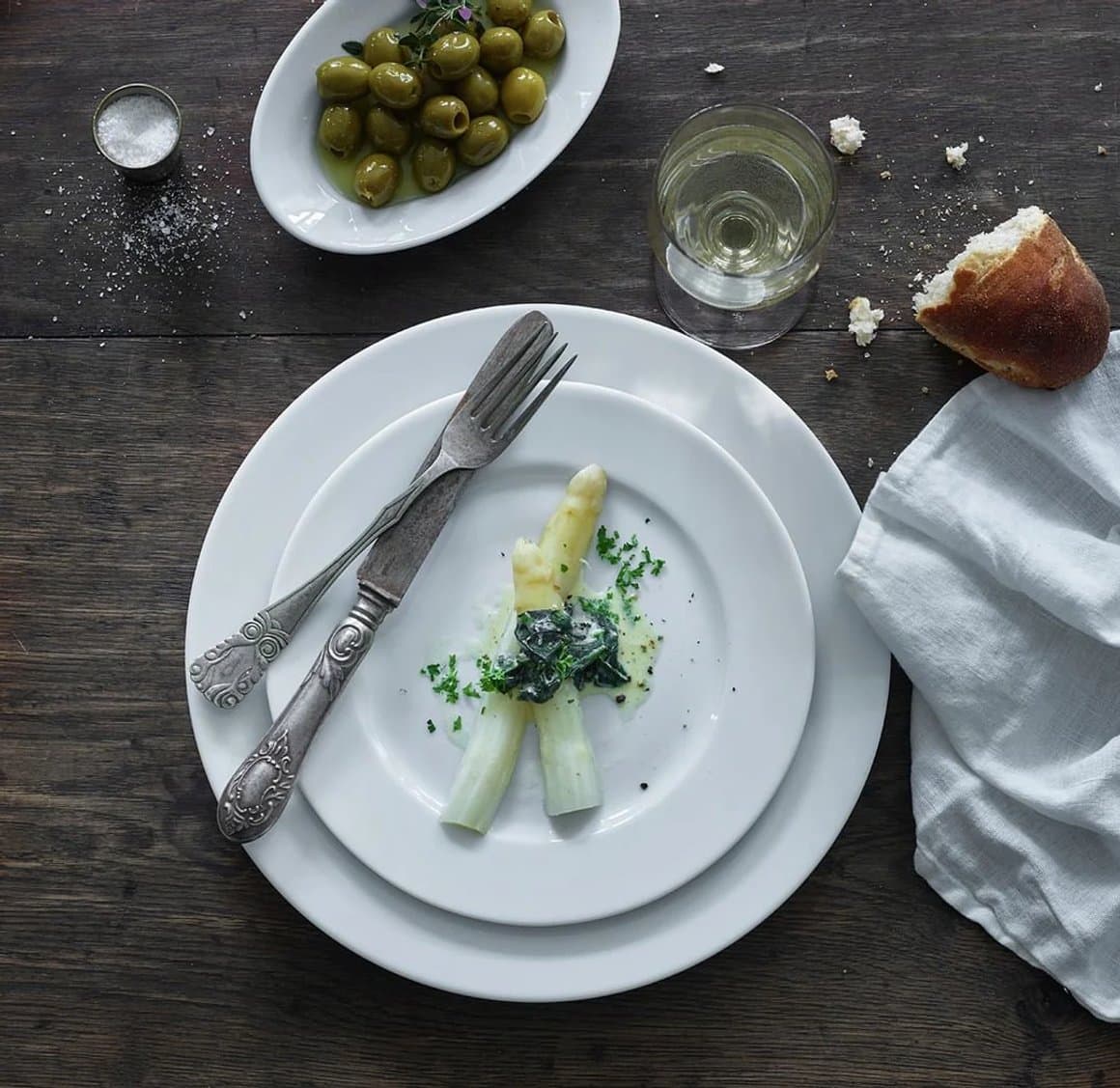 Sancerre diskur 26cm, 6stk 2