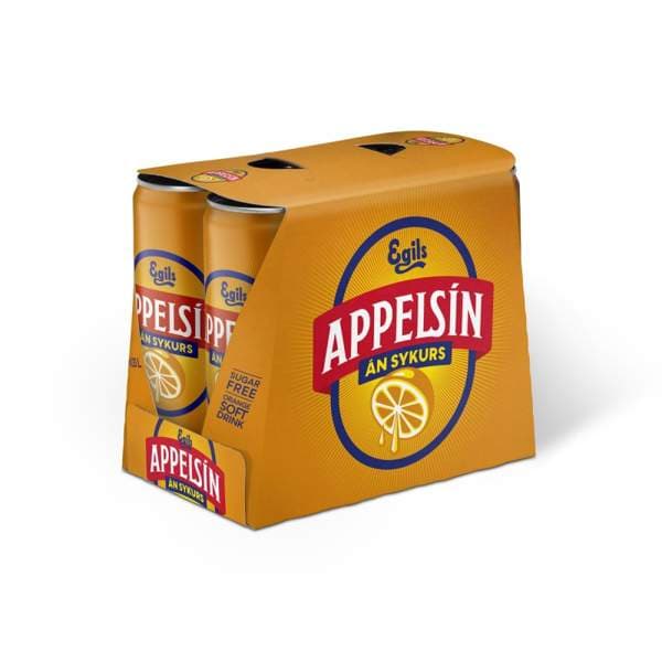 Egils appelsín 0,33l 6 dósir