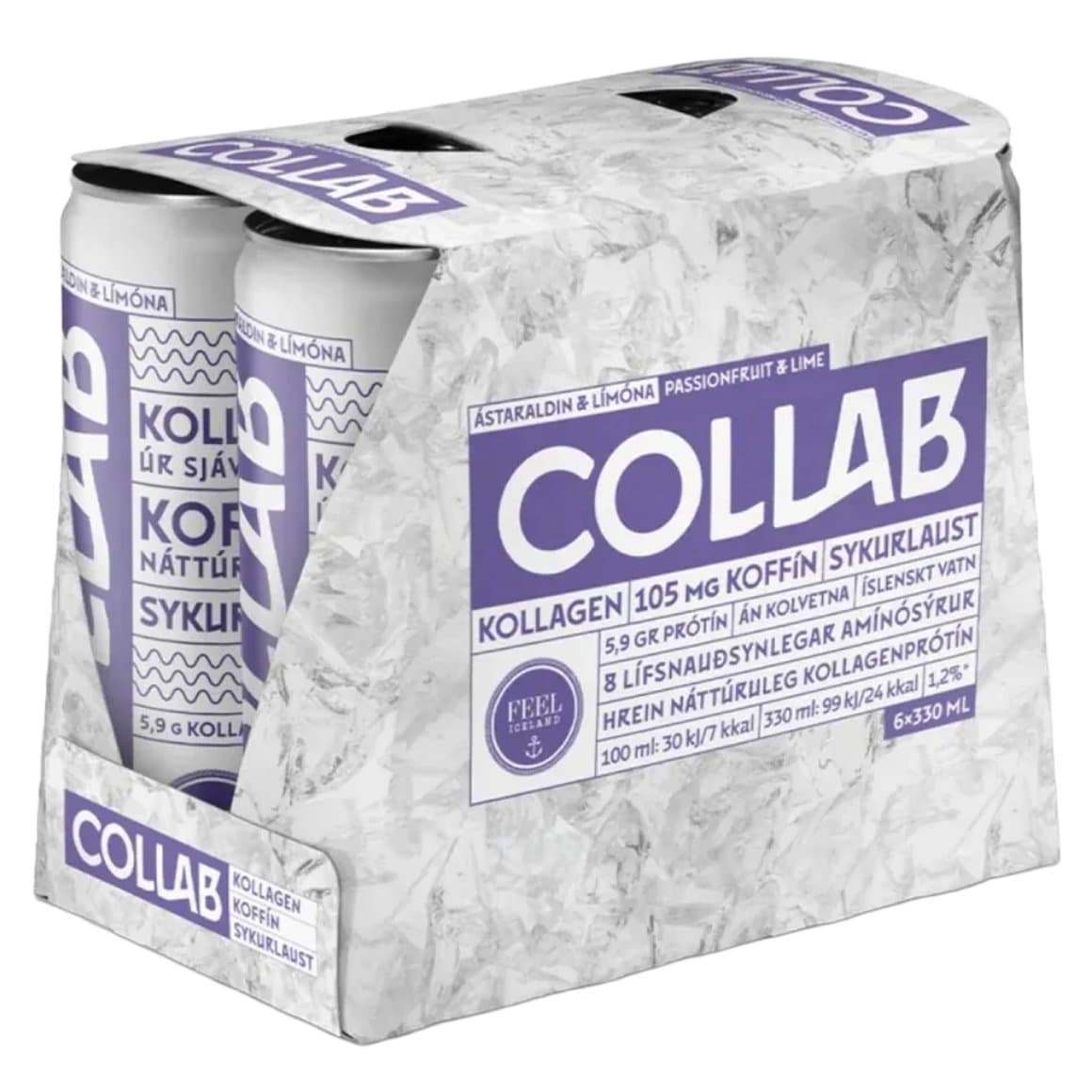 Collab ástaraldin & límóna 6x33cl dósir 1