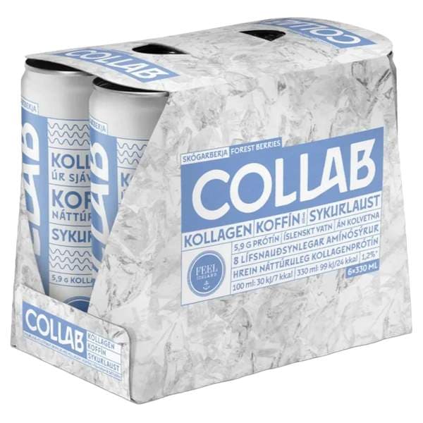 Collab skógarberja 6x33 cl dósir