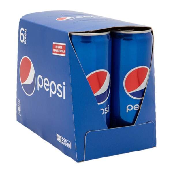 Pepsi 0,33l 6 dósir