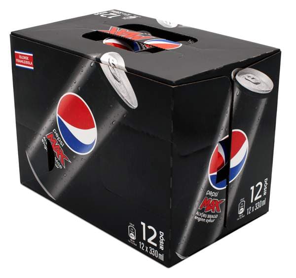 Pepsi max 12x33cl dósir
