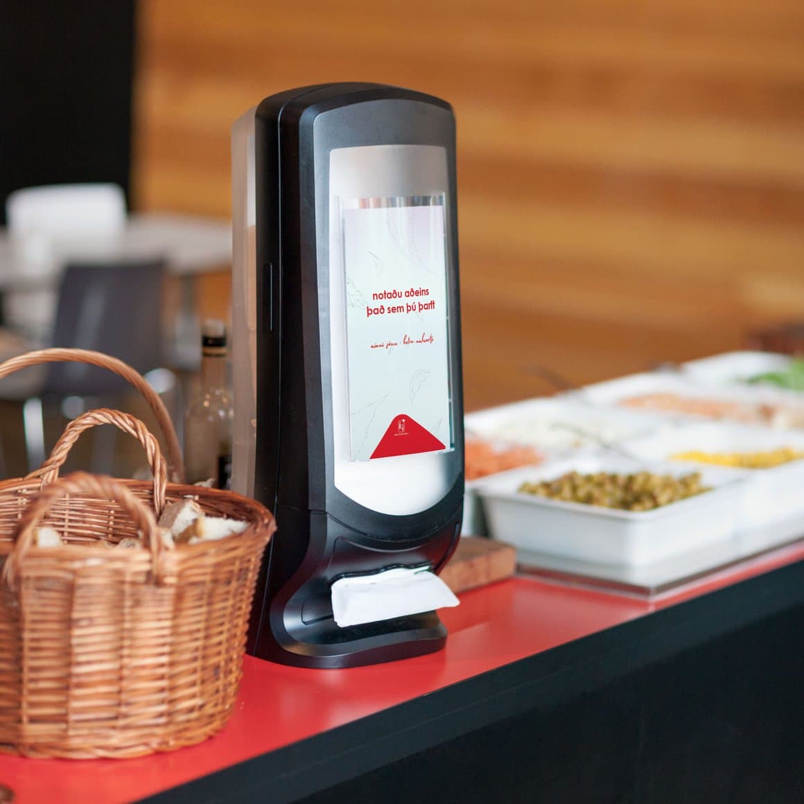 Tork Xpressnap Stand® servíettuskammtari svartur N4 2