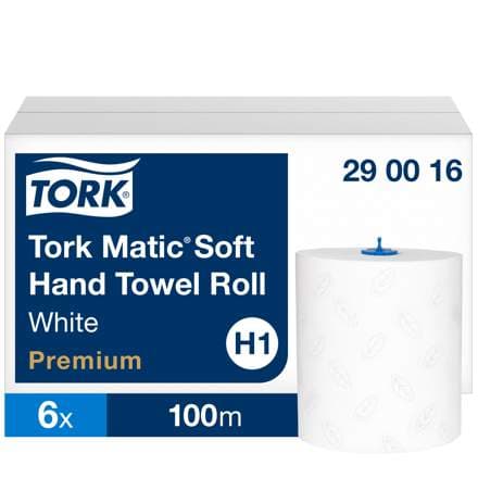 Tork Matic® handþ. mjúkar 21cm 100m 6rl H1