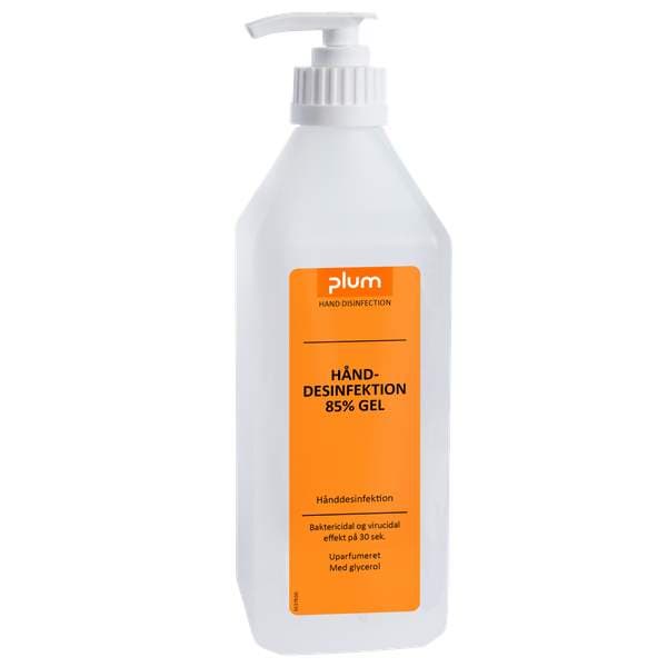 Plum handspritt gel 85% 600ml m.dælu