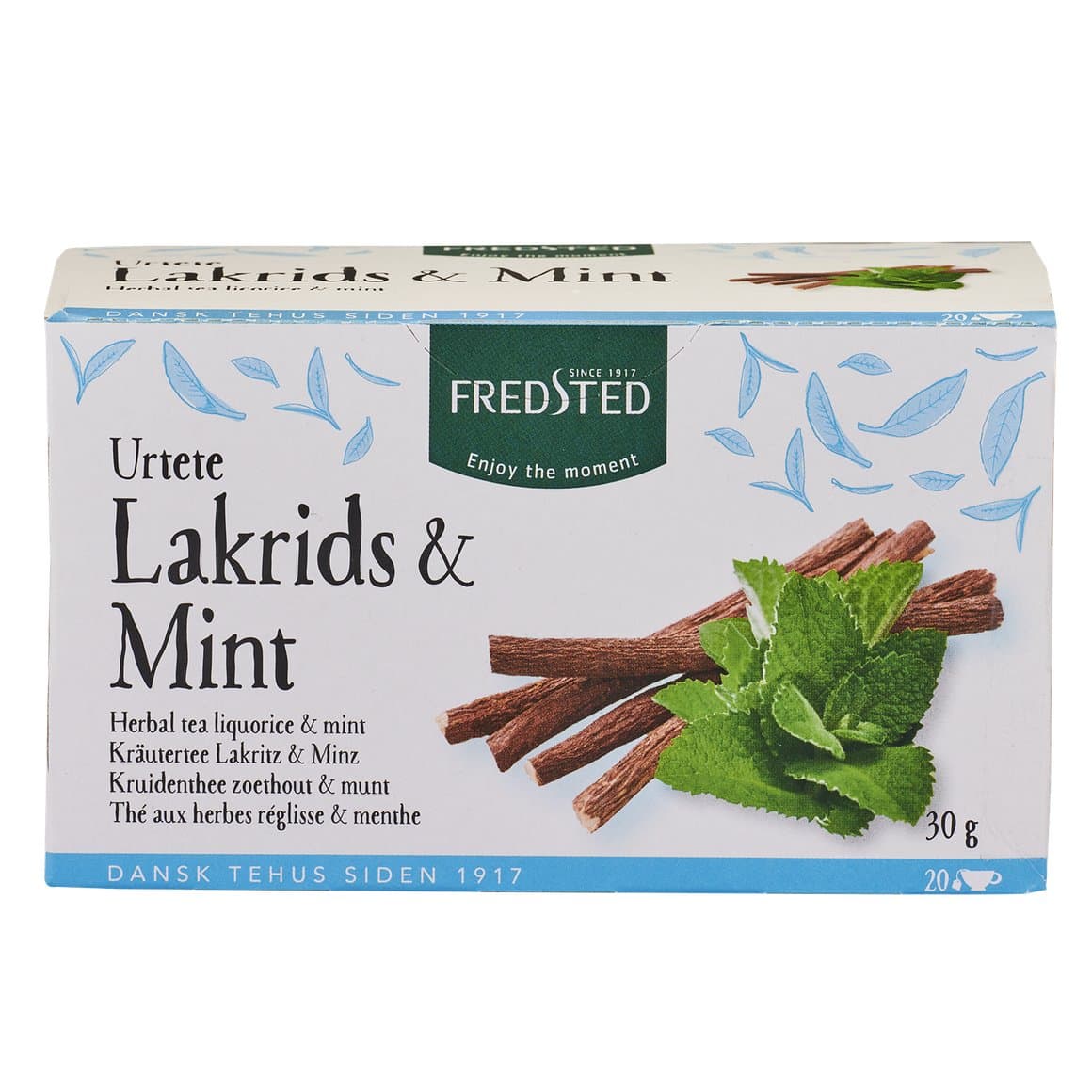 Fredsted te herbal lakkrís&mintu 16stk 1