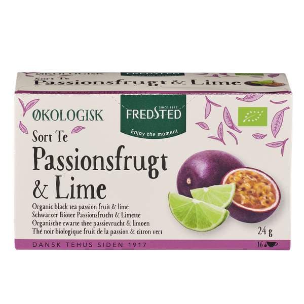 Fredsted te organic passionfruit&lime 16stk