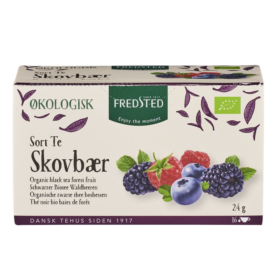 Fredsted te organic skógarberja 16stk 1