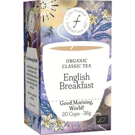 Fredsted te organic English breakfast 20stkk