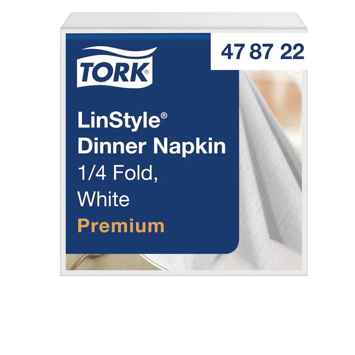 Tork serv. LinStyle 39 cm hvítar 50stk 1