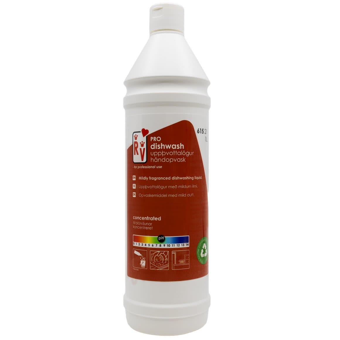RV PRO Uppþvottalögur 1l