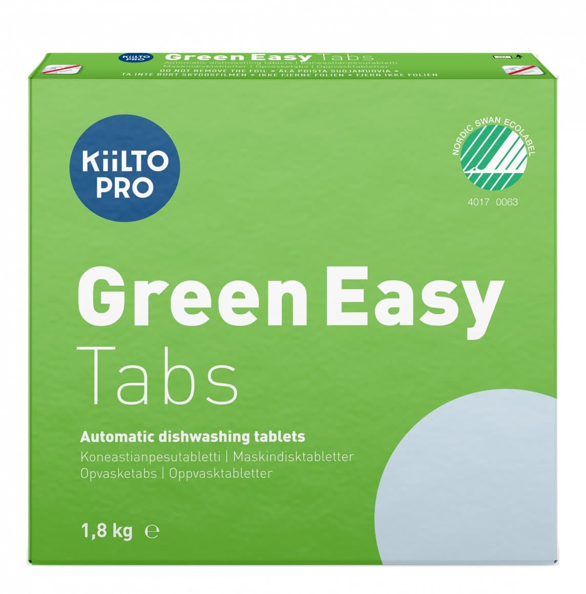 Kiilto Green uppþvottavélatöflur S 100 stk