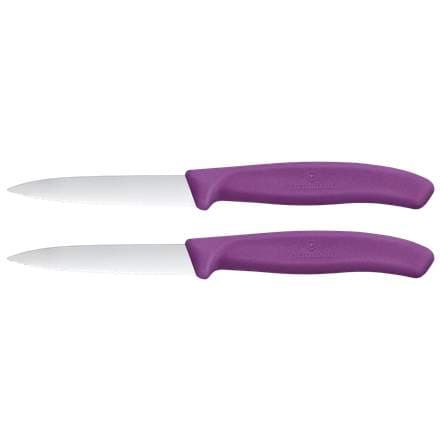 Victorinox grænmetishnífar 8cm fjólubl, 2stk