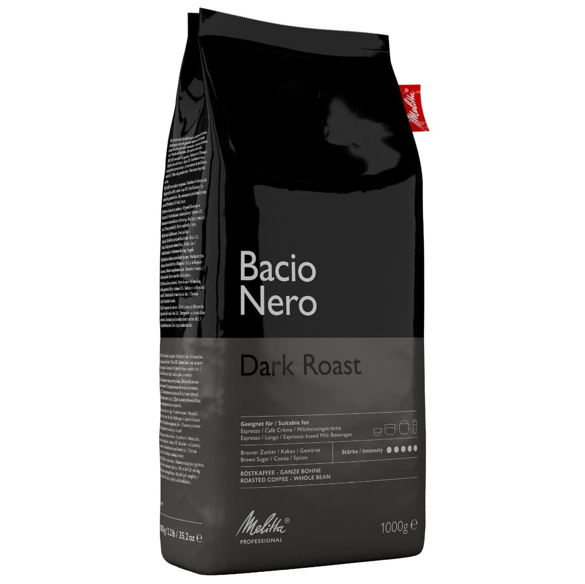 Melitta kaffibaunir Bacio Nero 1kg 1