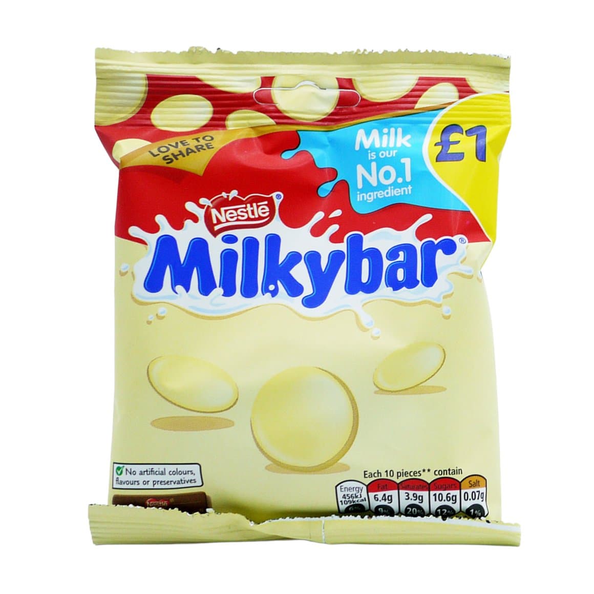 Nestlé Milkybar súkkulaðihnappar 85gr 1