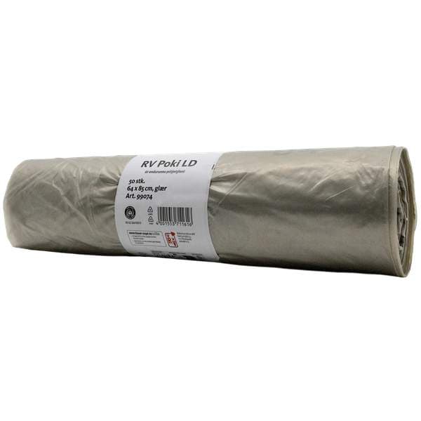 RV poki glær 65x85cm 50l 27my LD 50stk