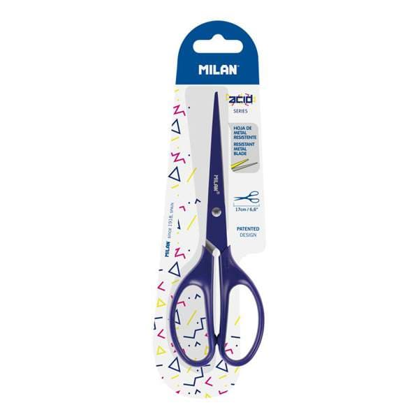 MILAN skæri 17cm blá