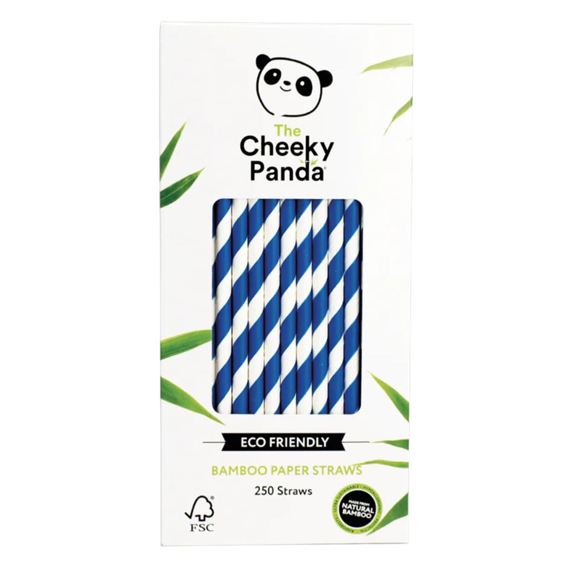 The Cheeky Panda bambus sogrör 6mm bl. 250 stk 1