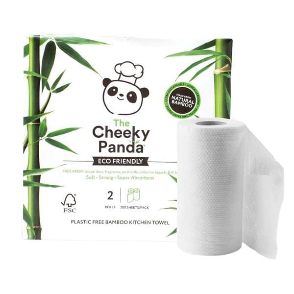 The Cheeky Panda bambus eldhúsrúllur 2pk