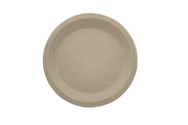 Diskar úr sykurreyr bioware 23cm, 50stk