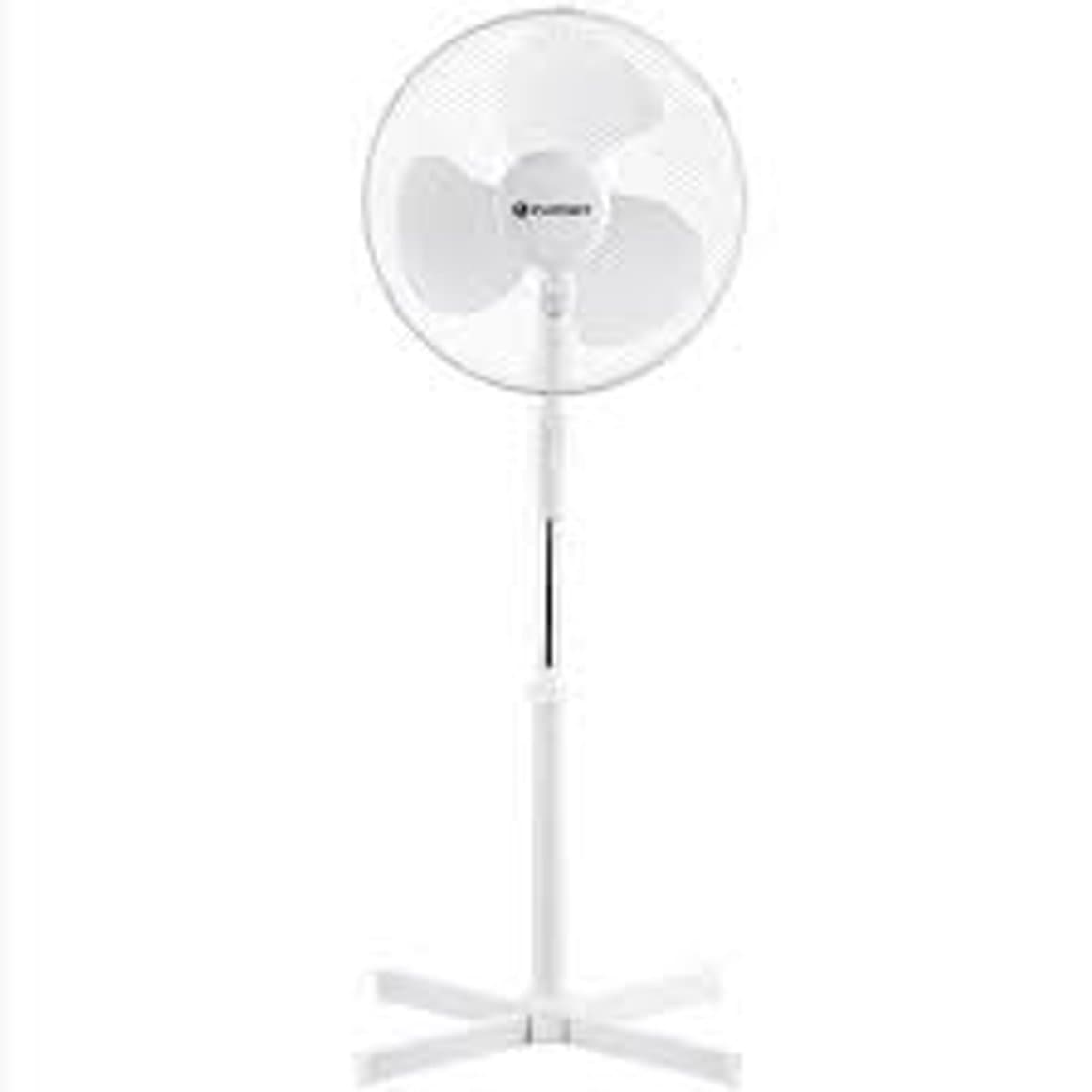 Platinet gólfvifta 40cm, hvít 2