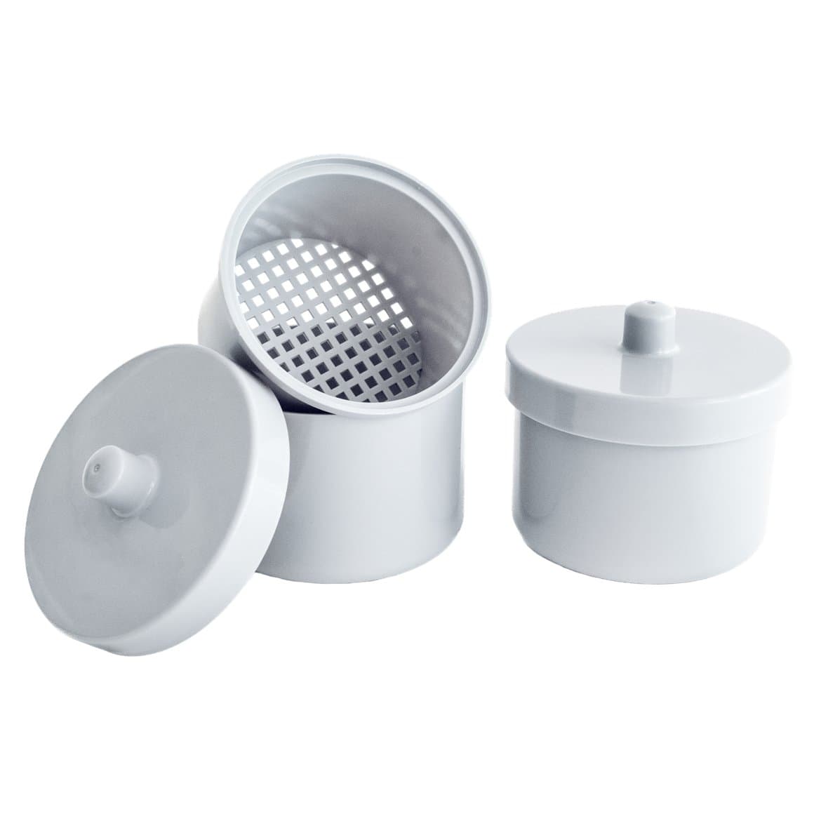 Dispotech gervitannabox með loki og sigti 1