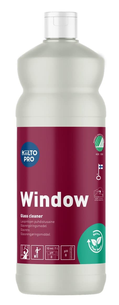 Kiilto Pro window glerhreinsir 1l 1