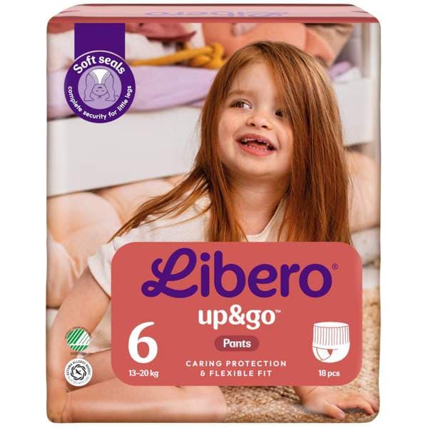 Libero 6 Up&Go 18 pcs, 13-20kg