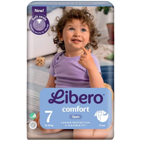 Libero 7 Comfort 16-26kg, 21 stk(6ík)